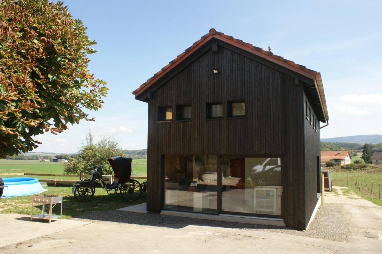 L'Hotat Di Loup Bed and Breakfast Courtedoux Exteriör bild