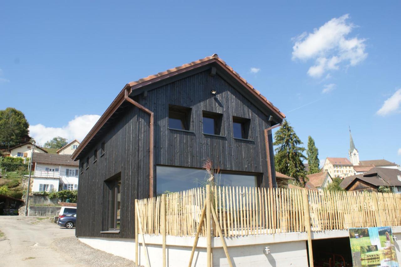 L'Hotat Di Loup Bed and Breakfast Courtedoux Exteriör bild